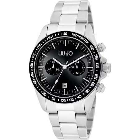 Orologio multifunzione da uomo LiuJo TLJ2295 Acciao Silver Nero 40mm