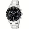 Orologio multifunzione da uomo LiuJo TLJ2295 Acciao Silver Nero 40mm