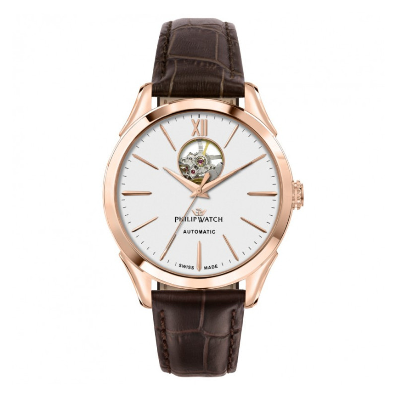 Orologio Uomo Automatico Philip Watch Roma R8221217012 41mm Orologio Uomo Automatico Philip Watch Roma R8221217012 41mm
