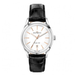 Orologio Uomo Philip Watch Sunray R8251180019 Cinturino Pelle Nero