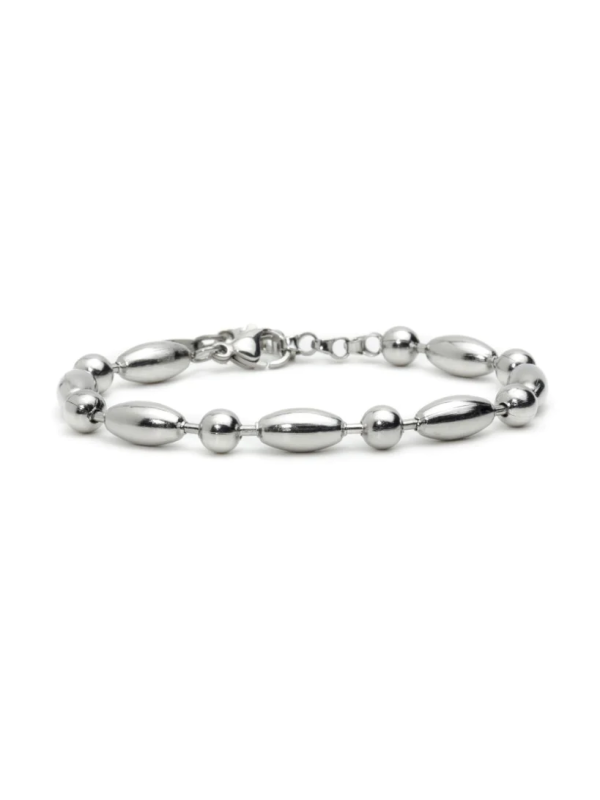 Bracciale Donna Marlù Namastè 13BR091-M in Acciaio Colore Argento