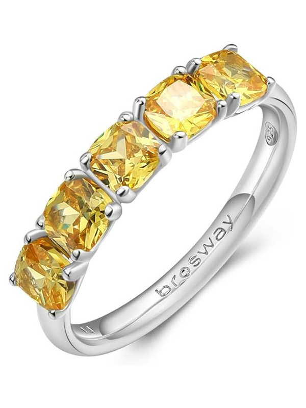 copy of Anello Donna Brosway Fancy FEY14 in Argento 925% Silver e Cristalli Gialli