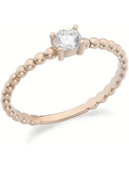 copy of Anello Donna Ambrosia in Oro Bianco 375% con Zirconi KAAZ 011