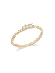 Anello Donna Ambrosia in Oro Giallo 375% con Zirconi KAAZ 013