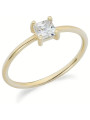 copy of Anello Donna Ambrosia in Oro Bianco 375% con Zirconi KAAZ 011