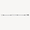 Bracciale Uomo Brosway Poseidon BPN11 in Acciaio Silver Rosa dei Venti