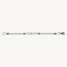Bracciale Uomo Brosway Poseidon BPN11 in Acciaio Silver Rosa dei Venti