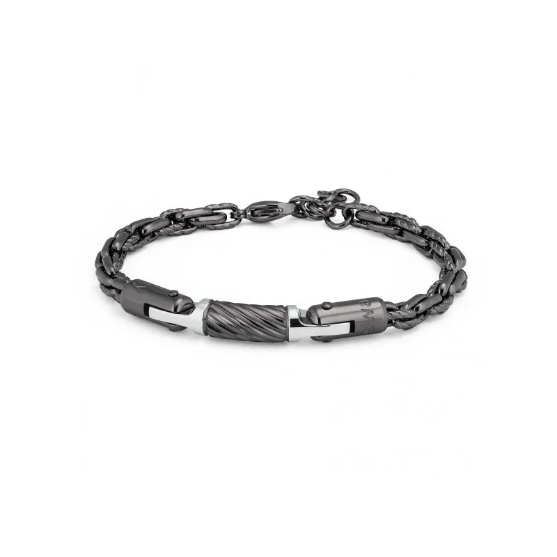 Bracciale Uomo Brosway Bounty BOU13 in Acciaio Pvd Nero Bracciale Uomo Brosway Bounty BOU13 in Acciaio Pvd Nero
