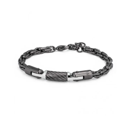 Bracciale Uomo Brosway Bounty BOU13 in Acciaio Pvd Nero