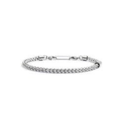 Bracciale Uomo Marlù 4BR1834 Fishbone in Acciaio Silver