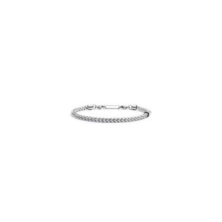 Bracciale Uomo Marlù 4BR1834 Fishbone in Acciaio Silver