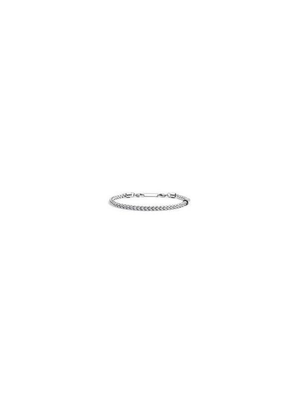 Bracciale Uomo Marlù 4BR1834 Fishbone in Acciaio Silver