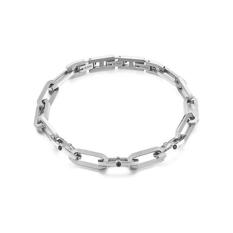 Bracciale Uomo Catena Brosway Caliburn BBU11 in Acciaio Silver Bracciale Uomo Catena Brosway Caliburn BBU11 in Acciaio Silver
