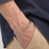 Bracciale Uomo Catena Brosway Caliburn BBU11 in Acciaio Silver