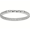 Bracciale Uomo Liu Jo Tennis MLJ527 in Acciaio Silver con Cristalli Bianchi