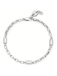 Bracciale Uomo Brosway Logan BOA014 in Acciaio Silver