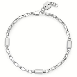 Bracciale Uomo Brosway Logan BOA014 in Acciaio Silver