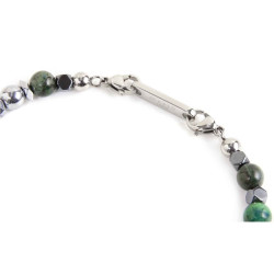 Bracciale Uomo Marlù 13BR113 Namastè Lapis Afagno ed Ematite