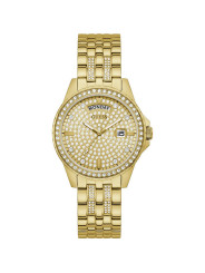 Orologio Solo Tempo Donna Guess Lady Comet GW0254L2 Dorato Oro con Zirconi