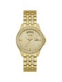 Orologio Solo Tempo Donna Guess Lady Comet GW0254L2 Dorato Oro con Zirconi