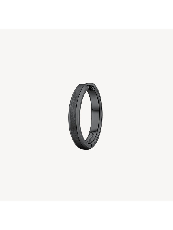 Mono Orecchino Uomo Brosway Ink BIK104 in Acciaio Pvd Gun Metal