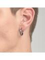 Mono Orecchino Uomo Brosway Ink BIK104 in Acciaio Pvd Gun Metal