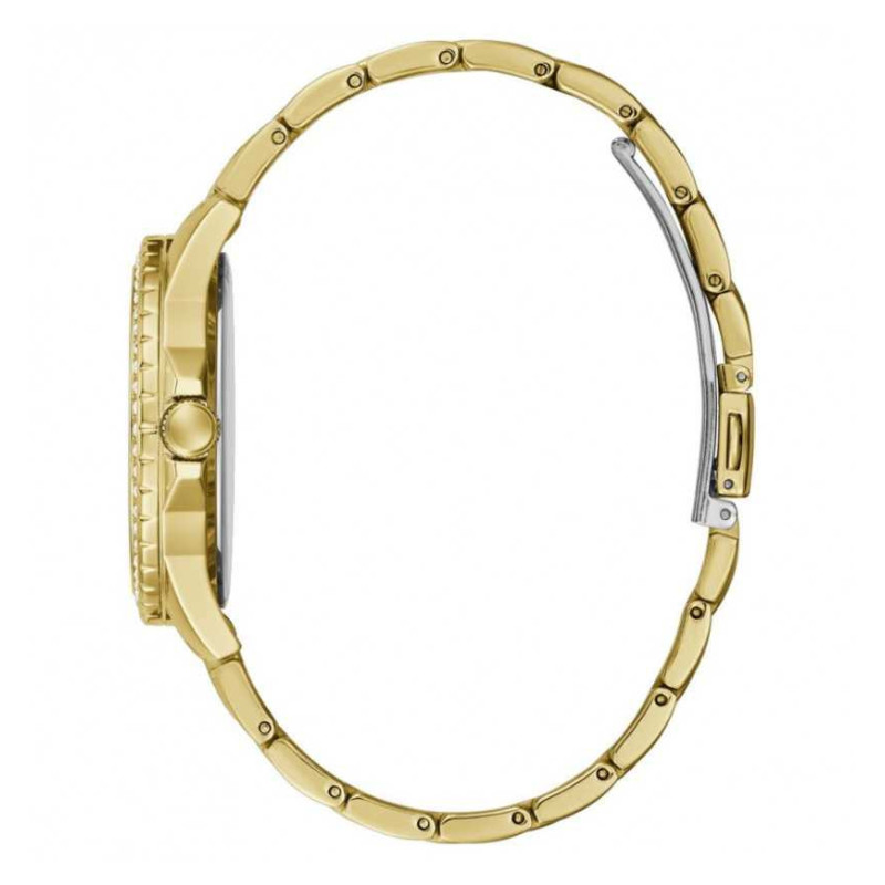 Orologio Solo Tempo Donna Guess Lady Comet GW0254L2 Dorato Oro con Zirconi