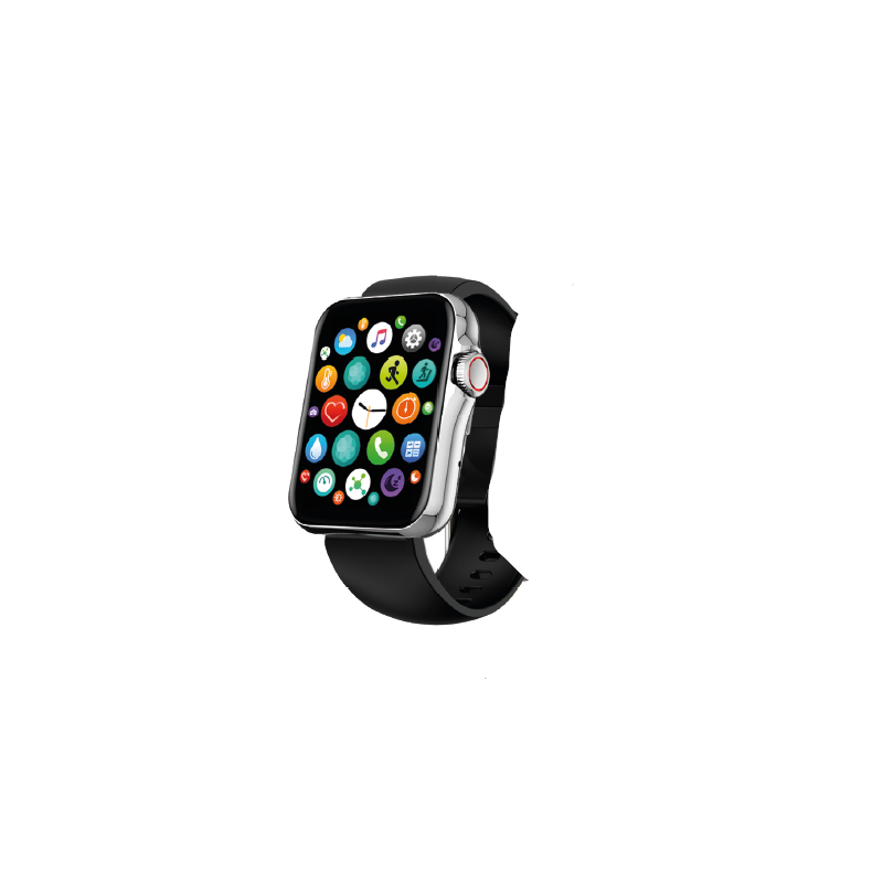 Orologio Smartwatch Unisex Smarty 2.0 SW028H01 Cassa Acciaio Cinturino Silicone Nero Orologio Smartwatch Unisex Smarty 2.0 SW028H01 Cassa Acciaio Cinturino Silicone Nero