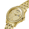 Orologio Solo Tempo Donna Guess Lady Comet GW0254L2 Dorato Oro con Zirconi 38 mm