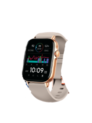Orologio Smartwatch Unisex Smarty 2.0 SW035M05A Cassa Rosè e Cinturino Silicone Beige