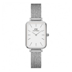 Orologio Solo Tempo Donna Daniel Wellington DW00100438 Quadro in Acciaio Silver