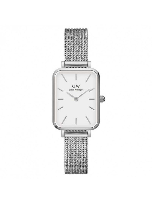 Orologio Solo Tempo Donna Daniel Wellington DW00100438 Quadro in Acciaio Silver