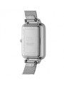 Orologio Solo Tempo Donna Daniel Wellington DW00100438 Quadro in Acciaio Silver
