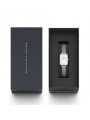 Orologio Solo Tempo Donna Daniel Wellington DW00100438 Quadro in Acciaio Silver