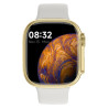 Orologio Smartwatch Donna Smarty 2.0 SW071F Display Amoled Cassa Acciaio Oro e Cinturino Silicone Grigio Chiaro
