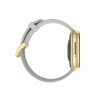 Orologio Smartwatch Donna Smarty 2.0 SW071F Display Amoled Cassa Acciaio Oro e Cinturino Silicone Grigio Chiaro