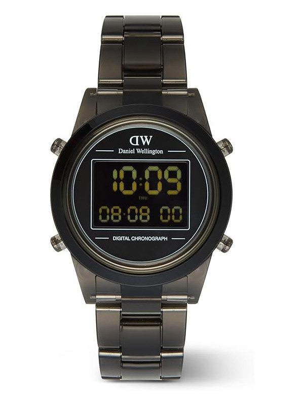 Orologio Unisex Daniel Wellington Retro Digital 36 mm DW00100759 Grigio Scuro