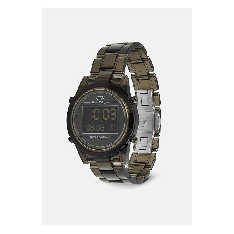 Orologio Unisex Daniel Wellington Retro Digital 36 mm DW00100759 Grigio Scuro