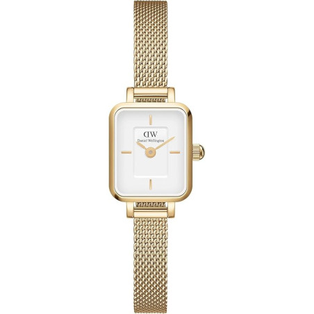 Orologio Donna Daniel Wellington Quadro mini DW00100725 in Acciaio Oro Giallo