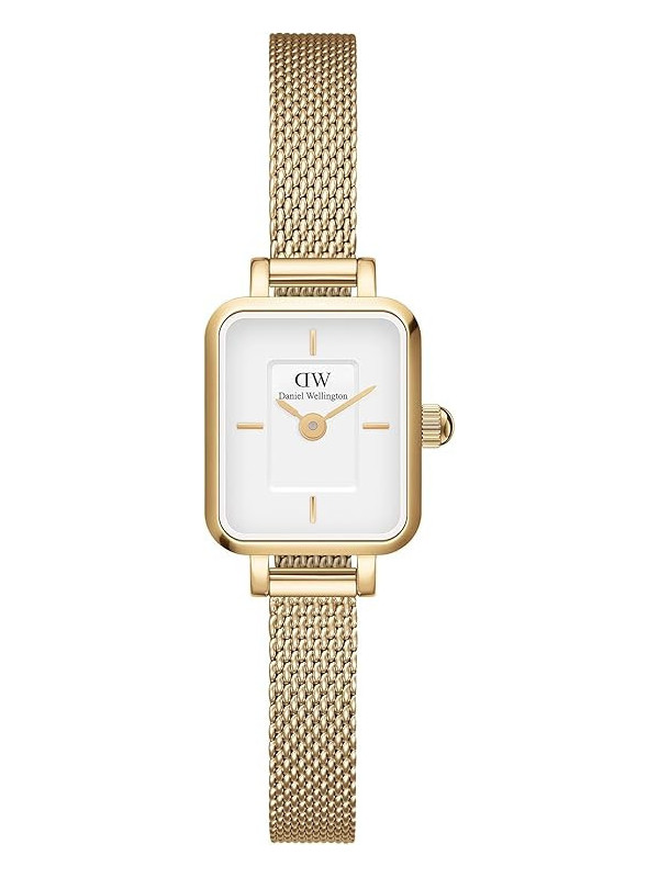 Orologio Donna Daniel Wellington Quadro mini DW00100725 in Acciaio Oro Giallo