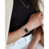 Orologio Donna Daniel Wellington Quadro evergold DW00100557 in Acciaio Oro Rosa