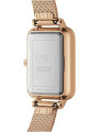 Orologio Donna Daniel Wellington Quadro evergold DW00100557 in Acciaio Oro Rosa