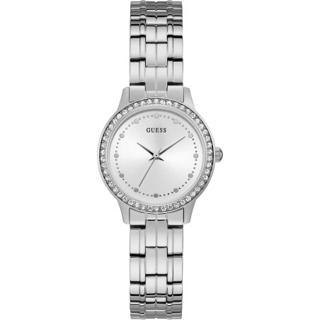 Orologio Donna Guess W1209L1 in Acciaio Silver con Swarovski 30mm Originale