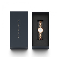 Orologio Solo Tempo Donna Daniel Wellington DW00100727 Quadro in Acciaio Oro Rosa