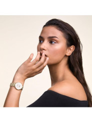 Orologio Donna Daniel Wellington Petite Lune Acciaio Dorato Fasi Lunari DW00100771 Oro 32mm
