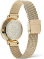 Orologio Donna Daniel Wellington Petite Lune Acciaio Dorato Fasi Lunari DW00100771 Oro 32mm