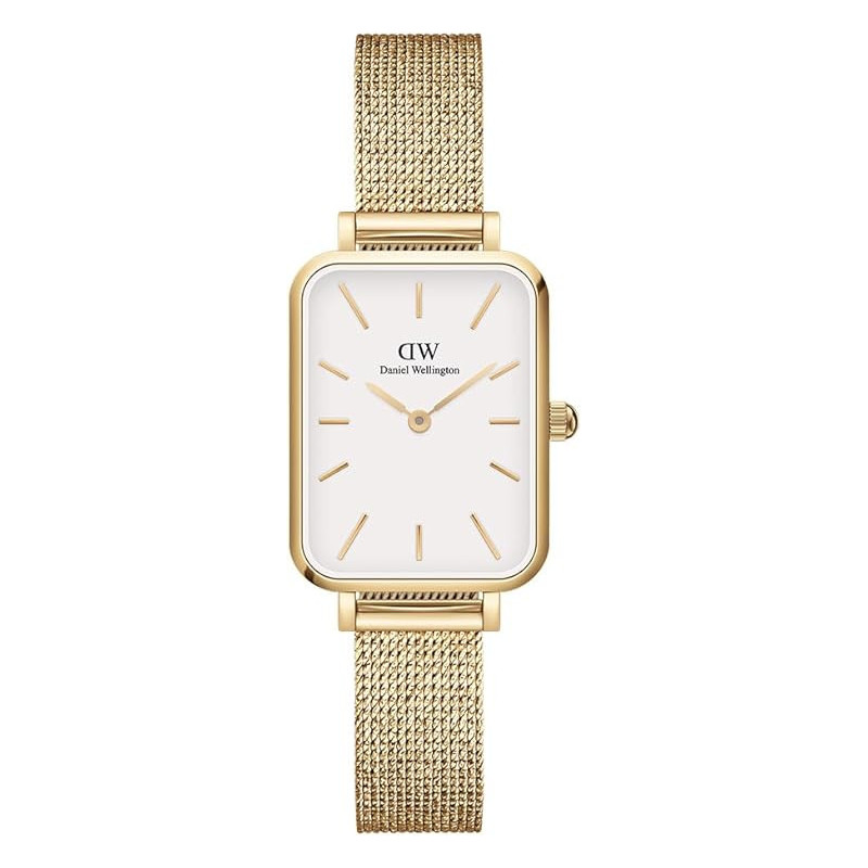 Orologio Solo Tempo Donna Daniel Wellington DW00100556 Quadro in Acciaio Pvd Or Giallo Orologio Solo Tempo Donna Daniel Wellington DW00100556 Quadro in Acciaio Pvd Or Giallo