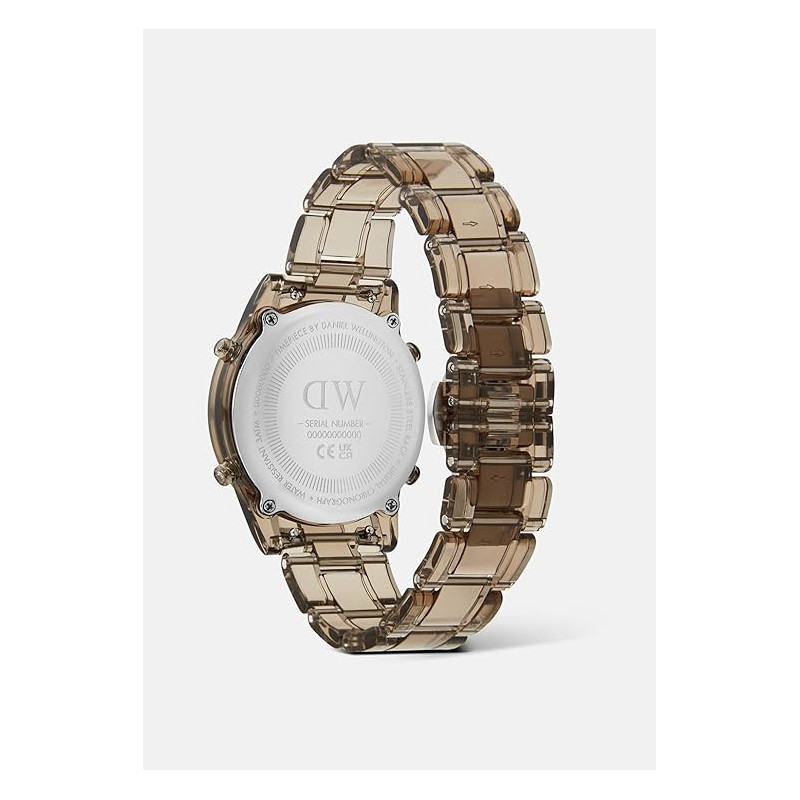Orologio Unisex Daniel Wellington Retro Digital 36 mm DW00100761 dark brown