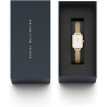 Orologio Solo Tempo Donna Daniel Wellington DW00100556 Quadro in Acciaio Pvd Or Giallo