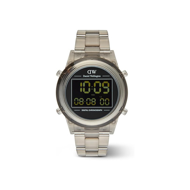 Orologio Unisex Daniel Wellington Retro Digital 42 mm DW00100766 Grigio Orologio Unisex Daniel Wellington Retro Digital 42 mm DW00100766 Grigio